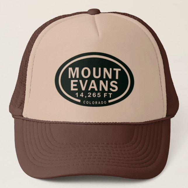 Mount Evans 14,265 FT CO Mountain Hat (Front)