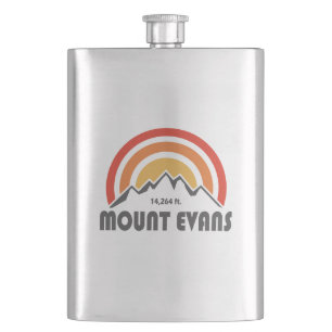 Mount Evans Hip Flask