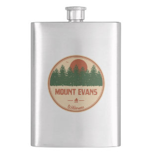 Mount Evans Wilderness Hip Flask