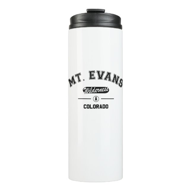 Mount Evans Wilderness Thermal Tumbler (Front)