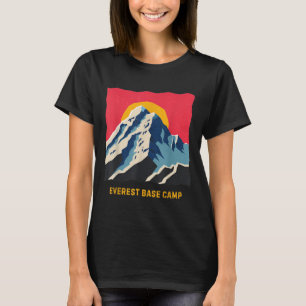 Mount Everest Base Camp Himalayas Mountain Hike Cl T-Shirt