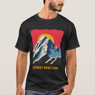 Mount Everest Base Camp Himalayas Mountain Hike Cl T-Shirt