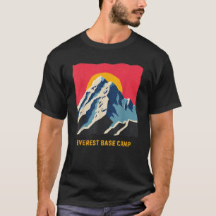 Mount Everest Base Camp Himalayas Mountain Hike Cl T-Shirt