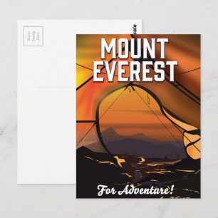 Mount Everest For Adventure! Postcard