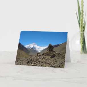 Mount Everest • Greeting Card