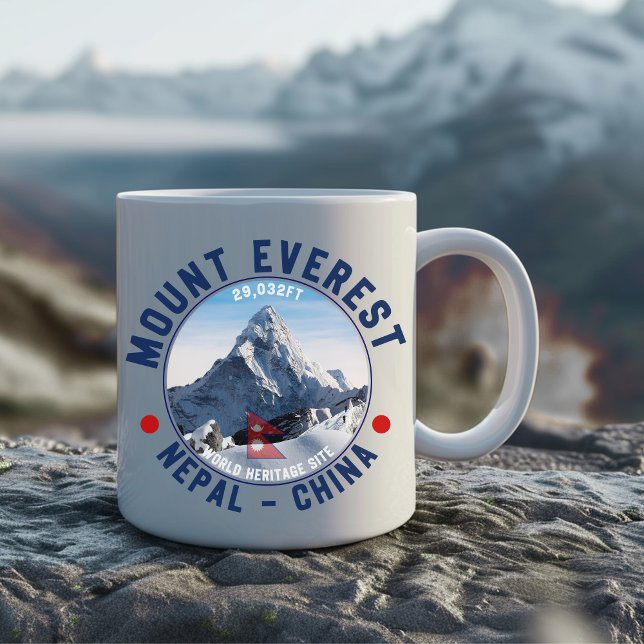 Mount Everest – Highest Mountain Coffee Mug (Creator Uploaded)