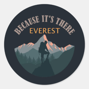 Mount Everest, Hiker Sticker