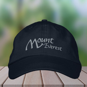 Mount Everest Himalaya Nepal Embroidered Hat