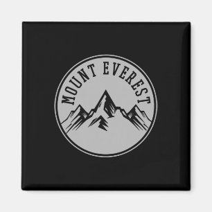 Mount Everest Mountain Hiking Hiker Climbing Climb Magnet