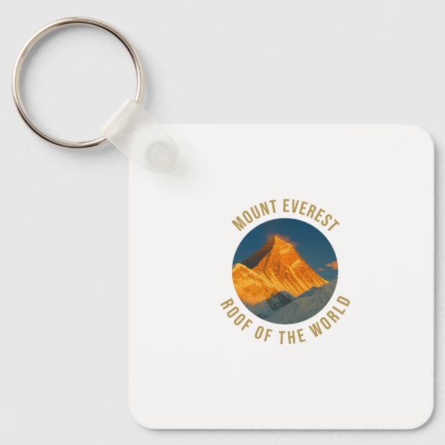 Mount Everest Sagarmatha Key Ring (Front)