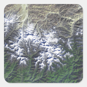 Mount Everest Square Sticker