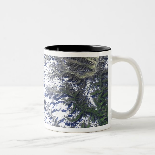 Mount Everest Two-Tone Coffee Mug (Right)