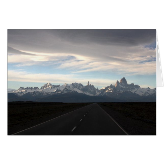 Mount Fitz Roy And Andes Range (Front Horizontal)
