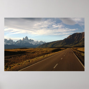 Mount Fitz Roy And Mount Cerro Torre Poster