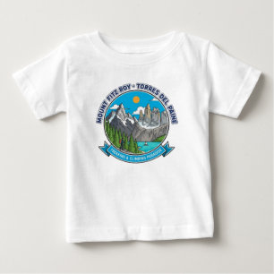 MOUNT FITZ ROY AND TORRES DEL PAINE BABY T-Shirt