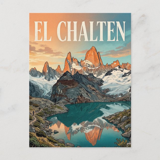 Mount Fitz Roy Postcard (Front)