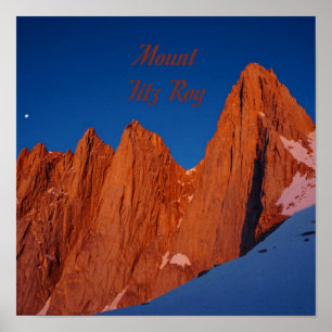 Mount Fitz Roy Poster