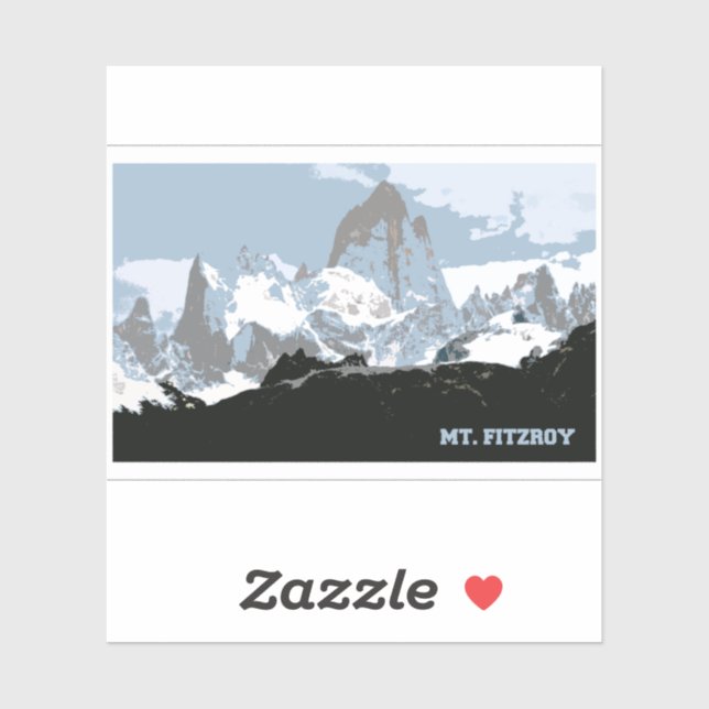 Mount Fitzroy Mountain, Patagonia, Argentina (Sheet)
