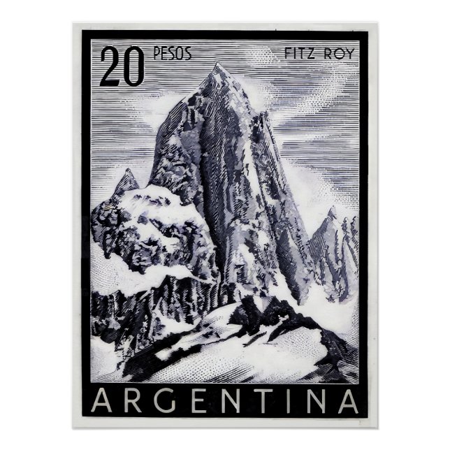 Mount Fitzroy Poster (Front)