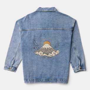 Mount Fuji / 富士山 Denim Jacket