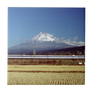 Mount Fuji Ceramic Tile
