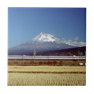 Mount Fuji Ceramic Tile