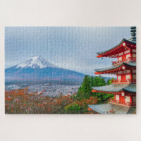 Mount Fuji Chureito Pagoda Japan Travel Landscape