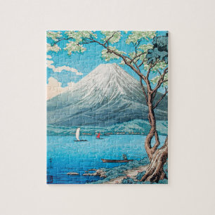 Mount Fuji from Lake Yamanaka by Hiroaki Takahashi Jigsaw Puzzle