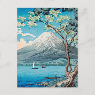 Mount Fuji from Lake Yamanaka by Hiroaki Takahashi Postcard