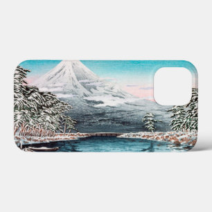 Mount Fuji from Tagonoura, Snow Hiroaki Takahashi iPhone 13 Mini Case