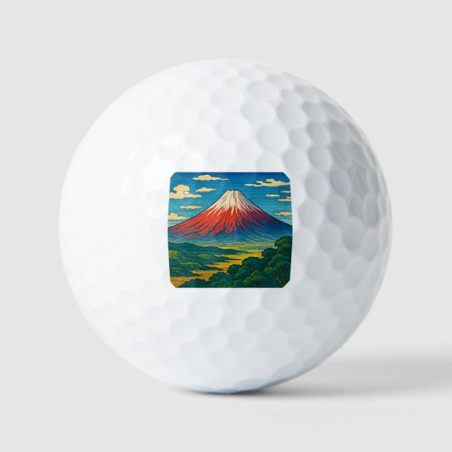 Mount Fuji Golf Balls (Front)