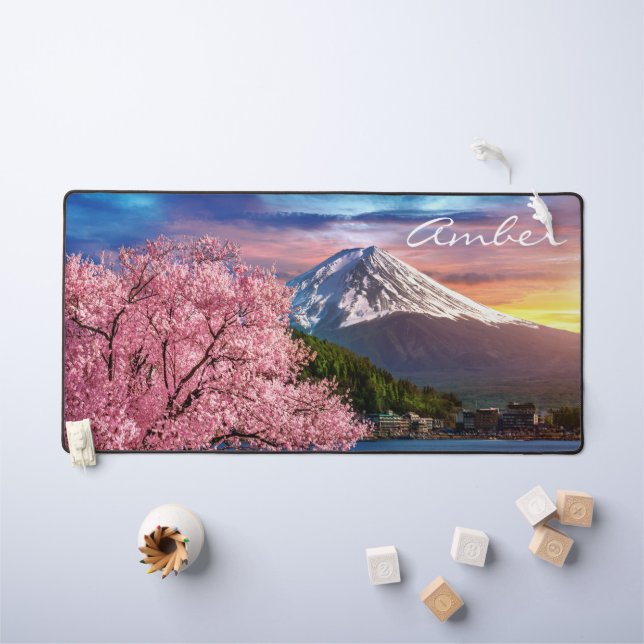 Mount Fuji Japan  Desk Mat (Kids Table)