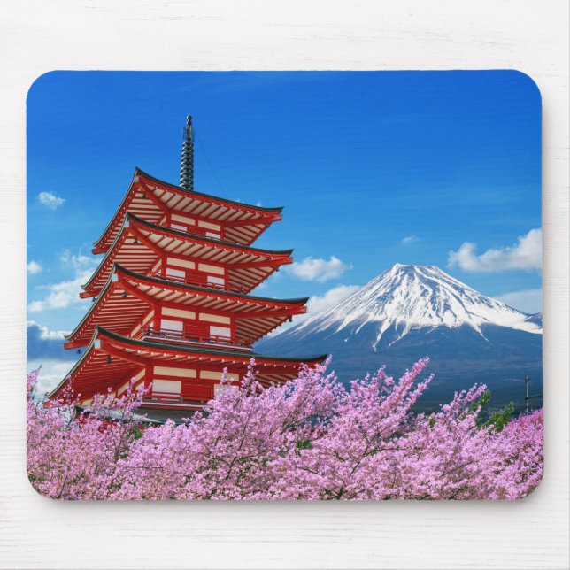Mount Fuji Japan Mouse Pad (Front)