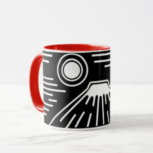 mount fuji,japan,mug mug