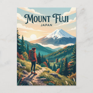 Mount Fuji Japan Postcard
