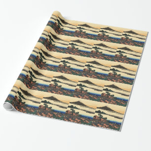 Mount Fuji Japan Sunset Wrapping Paper