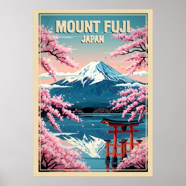 Mount Fuji Japan V03 Poster (Front)