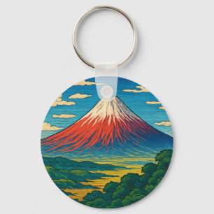 Mount Fuji Keychain