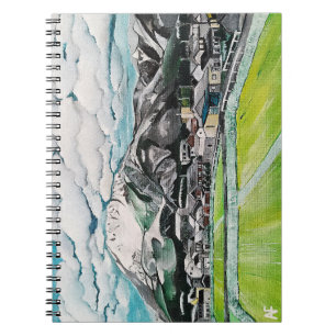 Mount Fuji Painting by Alfred Fox Notebook
