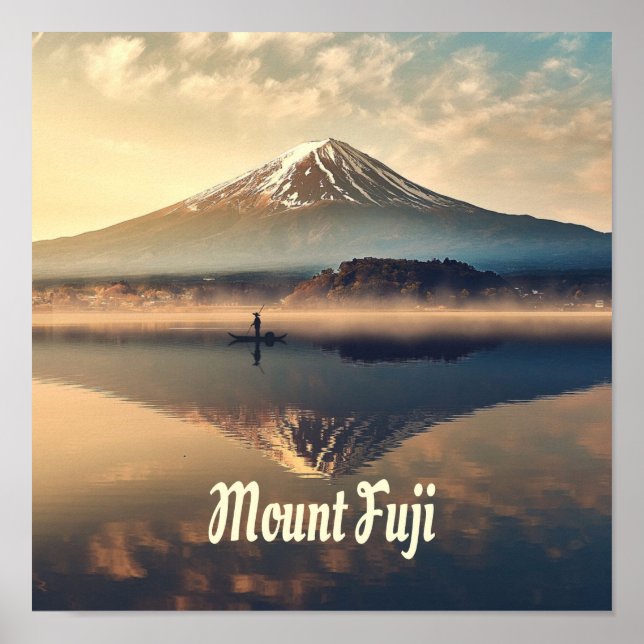 Mount Fuji Poster (Front)