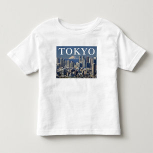 Mount Fuji   Shinjuku District Skyline Tokyo Japan Toddler T-Shirt