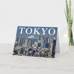 Mount Fuji   Tokyo Japan   Thank You Card