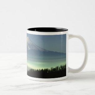 Mount Fuji Two-Tone Coffee Mug