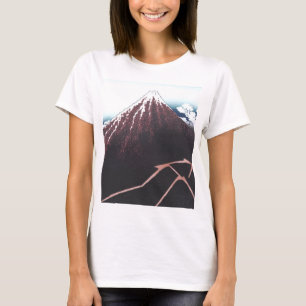 Mount Fuji Ukiyo-e by Hokusai, Japanese T-Shirt
