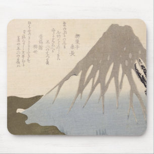 Mount Fuji Under the Snow Mouse Pad