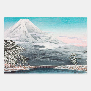 Mount Fuji Wrapping Paper Sheet