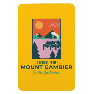 Mount Gambier, South Australia Postcard Magnet