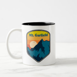 Mount Garfield New Hampshire Sunrise Two-Tone Coffee Mug