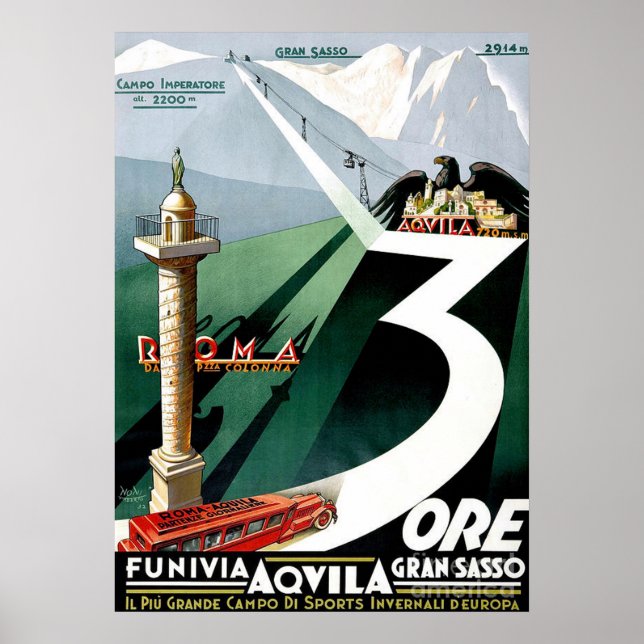 MOUNT GRAN SASSO POSTER (Front)