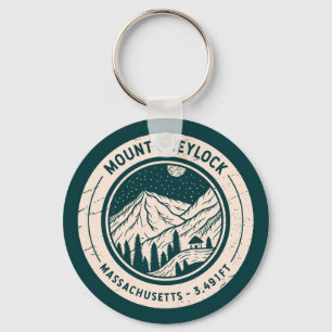 Mount Greylock Massachusetts Hiking Skiing Travel Key Ring